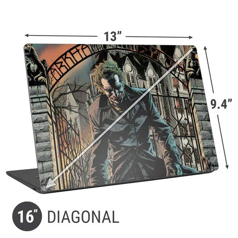 DC Comics The Joker Walking Dark Grounds Comic Art By Lee Bermejo Universal Laptop 16in (13 x 9.4in) Skin